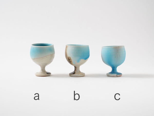 Mini Footed Cup — Wood-Fired Japanese Pottery by Ryo Takahashi