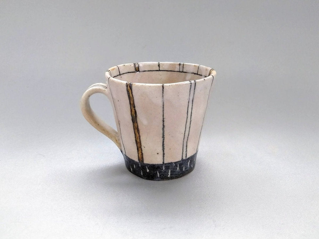 Tokusa Straight Mug Green - Crafted By Masashi Sato