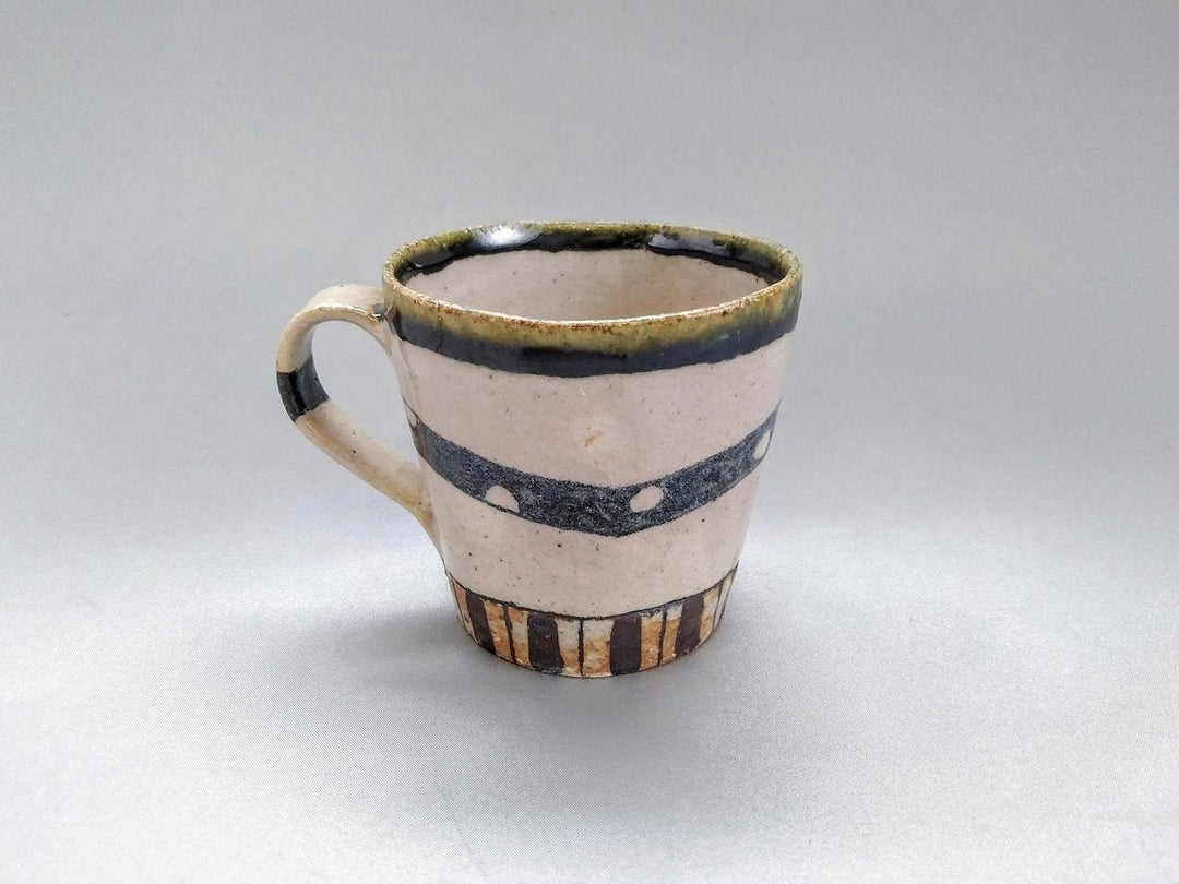 Iron Stripe Dot Straight Mug - Crafted By Masashi Sato
