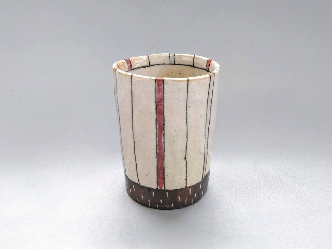 Tokusazutsu Tea Cup Red - Crafted By Masashi Sato