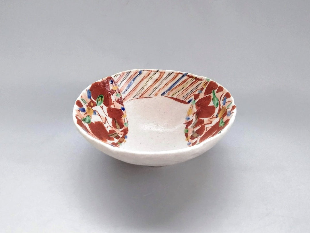 Inside Red painting 5-Sun Pot - Crafted By Noritomo Suzuki