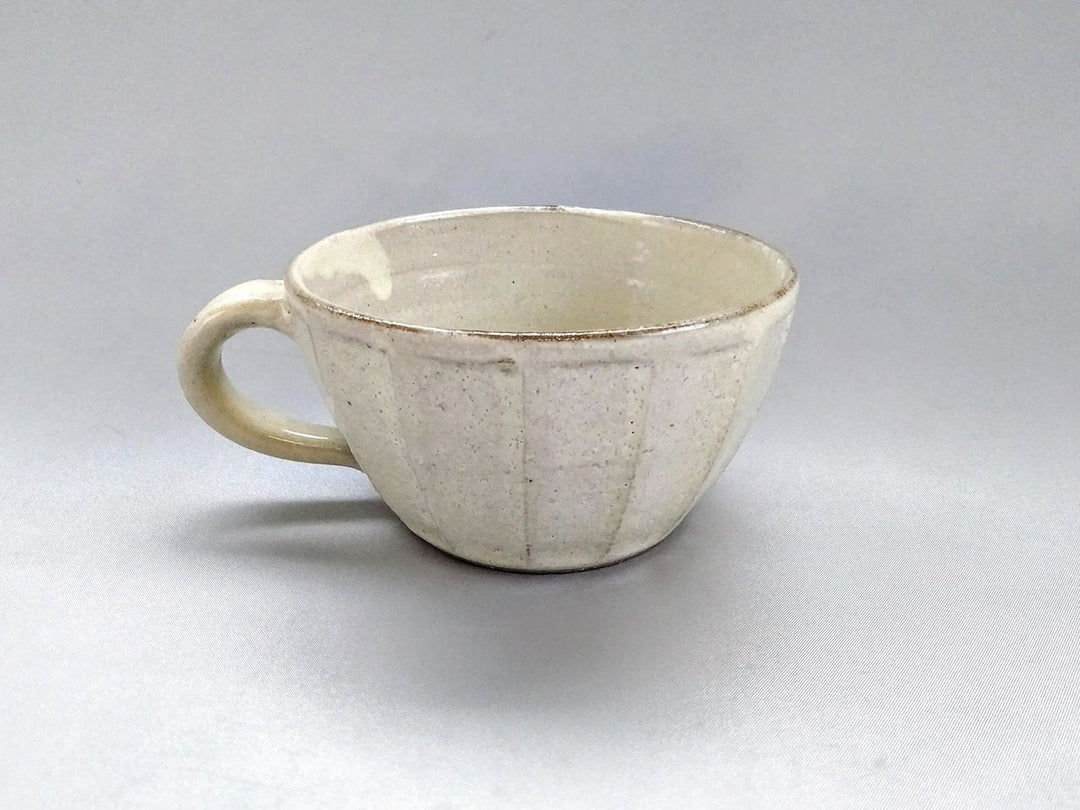 White Slip sogi Soup Cup - Crafted By Shinji Akane