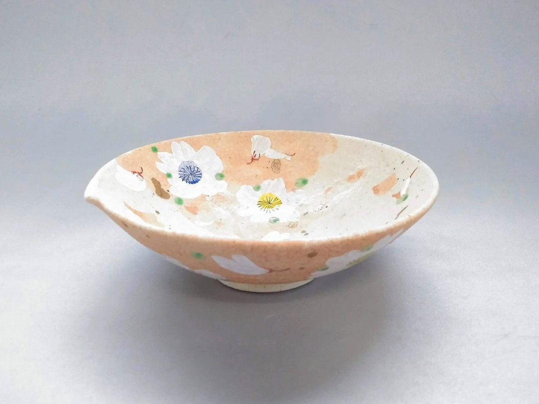 Light Ink cherry blossom porridge Bowl - Crafted By Hitori Wada