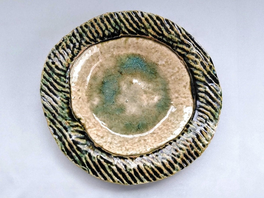 Oribe Vidro 8-Sun Plate - Crafted By Hiroshi Sato
