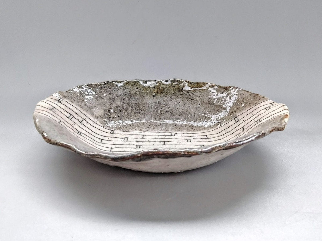 Mouse Shino Koyomite Oval Bowl - Crafted By Masashi Sato