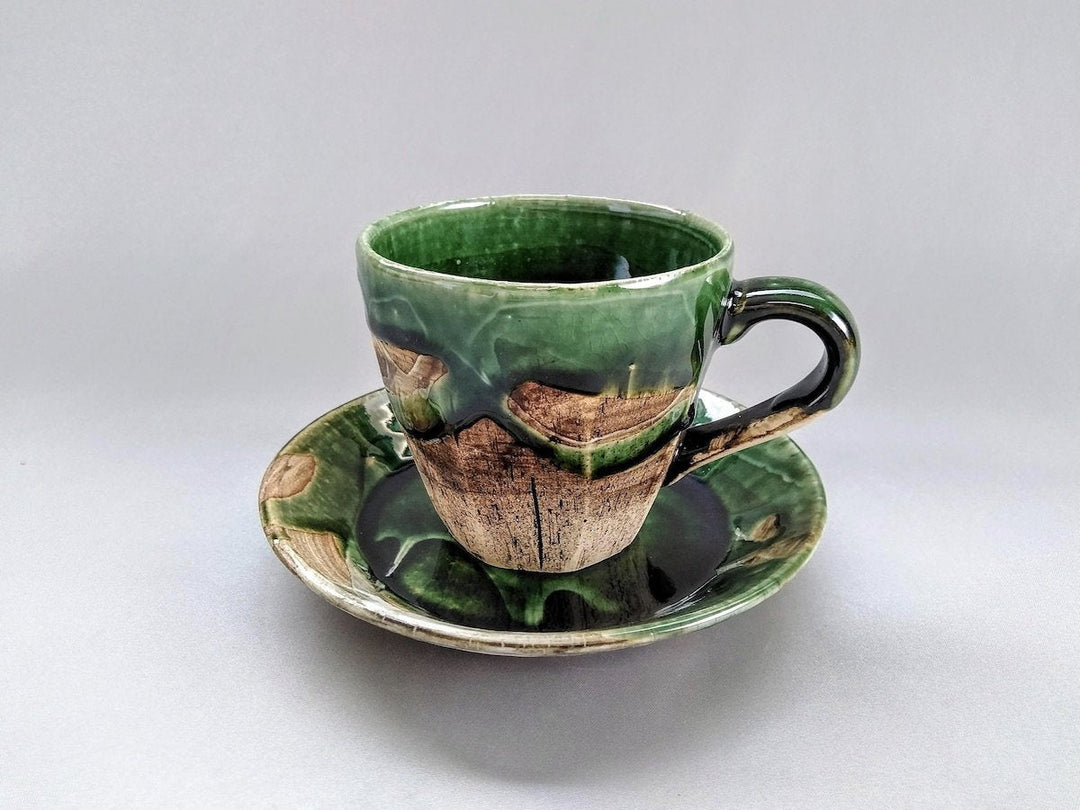 Oribe Faceted Coffee C/S - Crafted By Kakurin Kiln