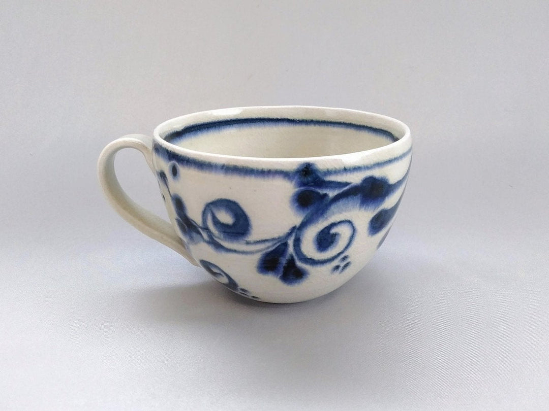Annam Vine Arabesque cafe Mug - Crafted By Sozan Kiln
