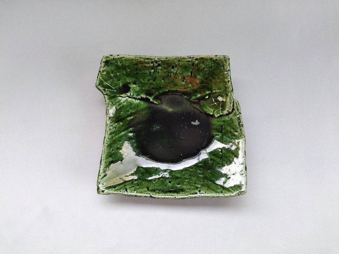 Oribe laminated Square Plate - Crafted By Kazuhito Yamamoto