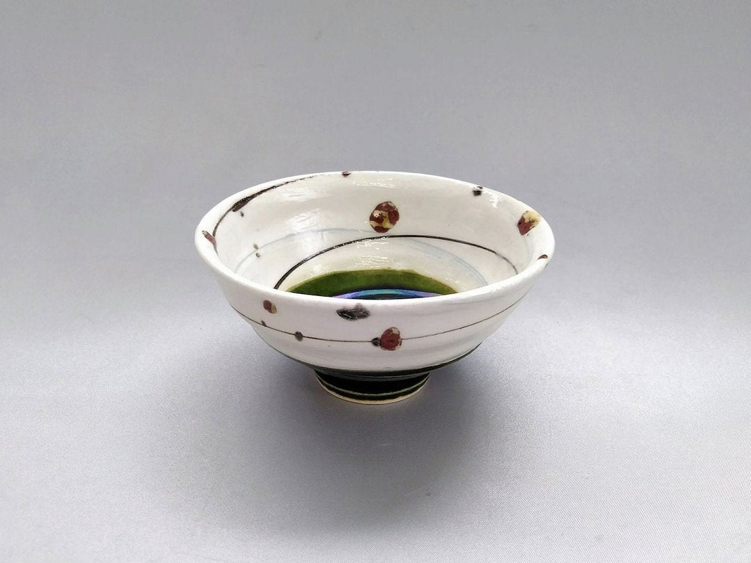 Oribe spiral Rice Bowl Small - Crafted By Takee Tatsu
