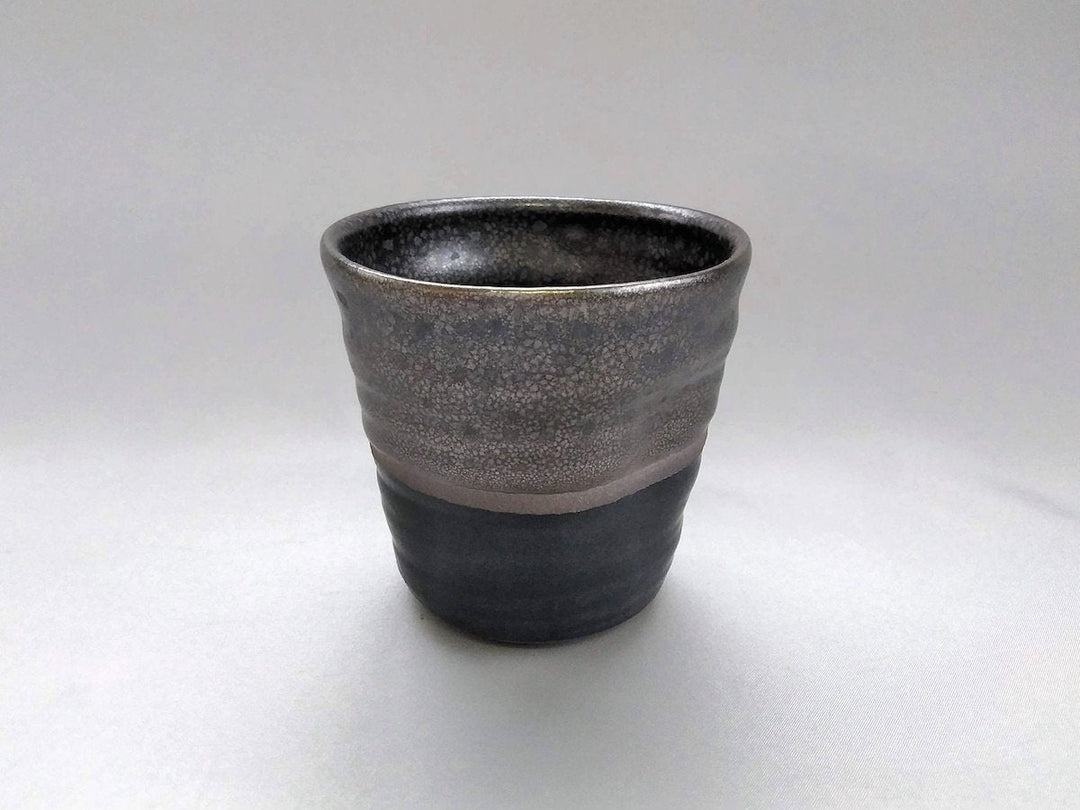 Luster Shochu Cup Black - Crafted By Mine Pottery