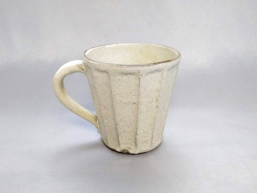 White Slip Sogi Mug - Crafted By Shinji Akane