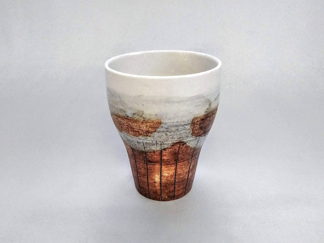 Shirakake free Cup - Crafted By Kakurin Kiln