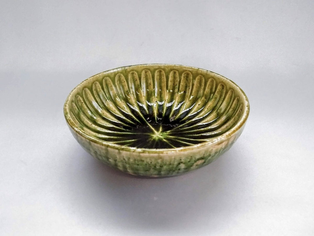 Oribe Ridged 5-Sun Bowl - Crafted By Renji Nakagaki