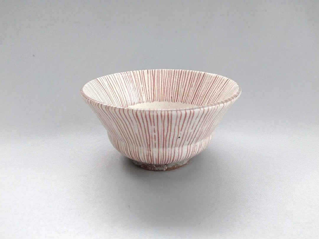 HosoTokusa Rice Bowl Red - Crafted By Shinji Akane