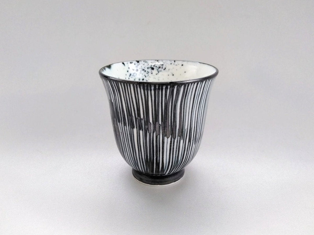 Arranged Tokusa Tea Cup - Crafted By Fukuho Kiln