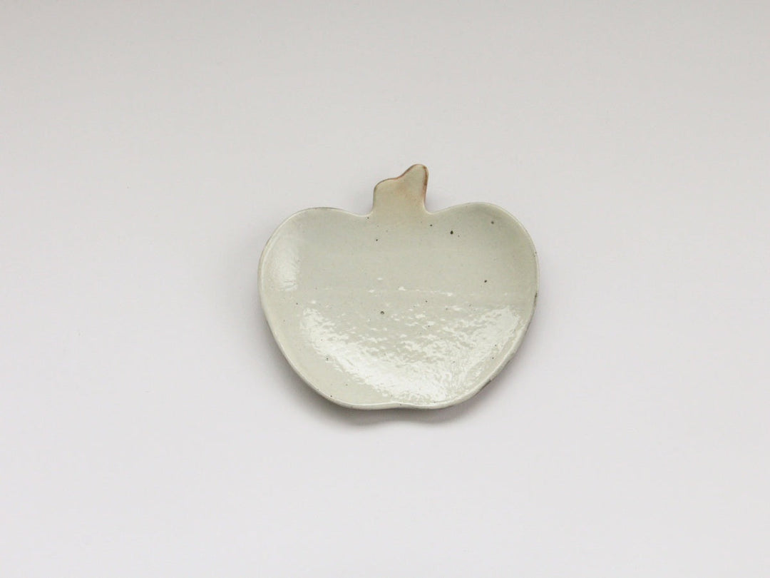Iron-glazed apple plate, from Furutani Pottery, Shiga