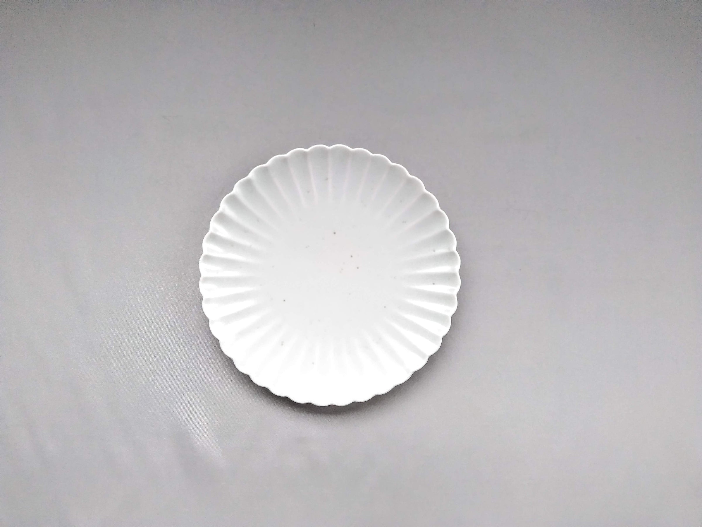 Chrysanthemum-Edged Plate - Crafted By Yamahira Kiln