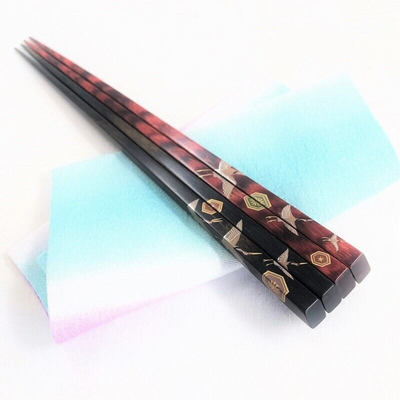 “Cranes and Turtles” Companion Chopsticks