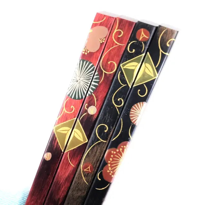 “Pine, Bamboo, and Plum” Companion Chopsticks