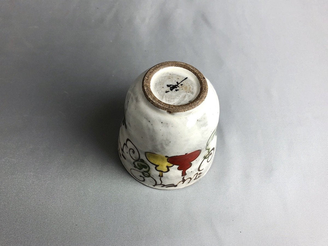 Six Gourd Tea Cup Red — Hand-Glazed Japanese Pottery by Pottery Raku