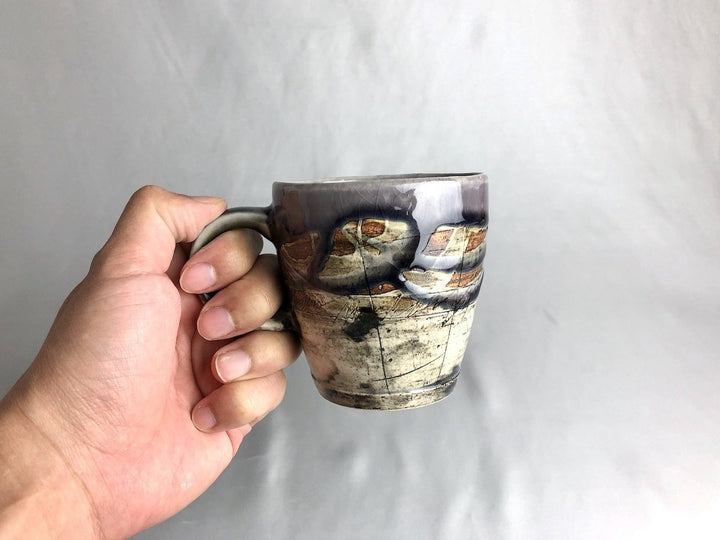 Yamaji Mug Purple - Crafted By Kakurin Kiln
