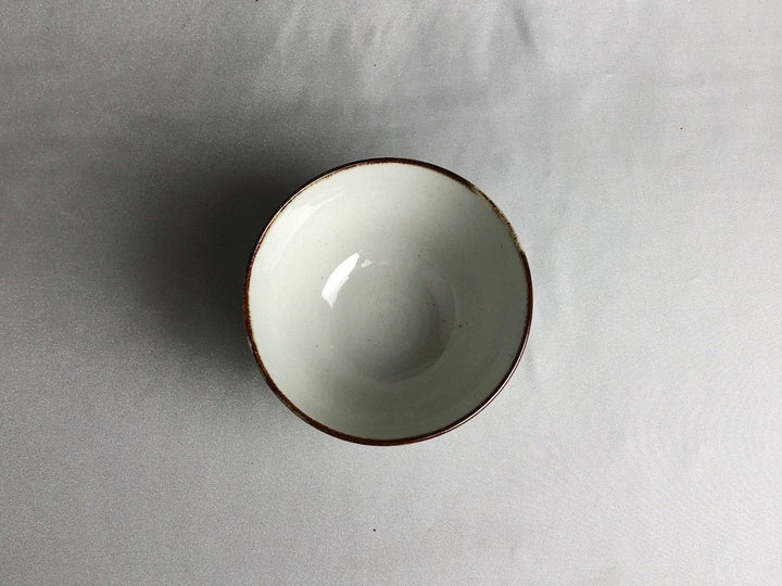 White Porcelain Chrysanthemum Rice Bowl - Crafted By Kousei Kobayashi