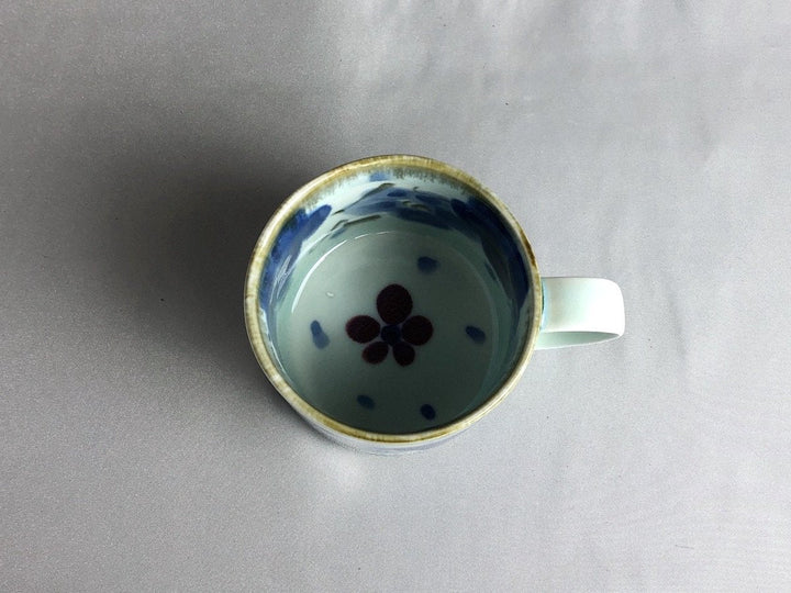 Inside and outside Flower tube Mug - Crafted By Chojuro Kiln