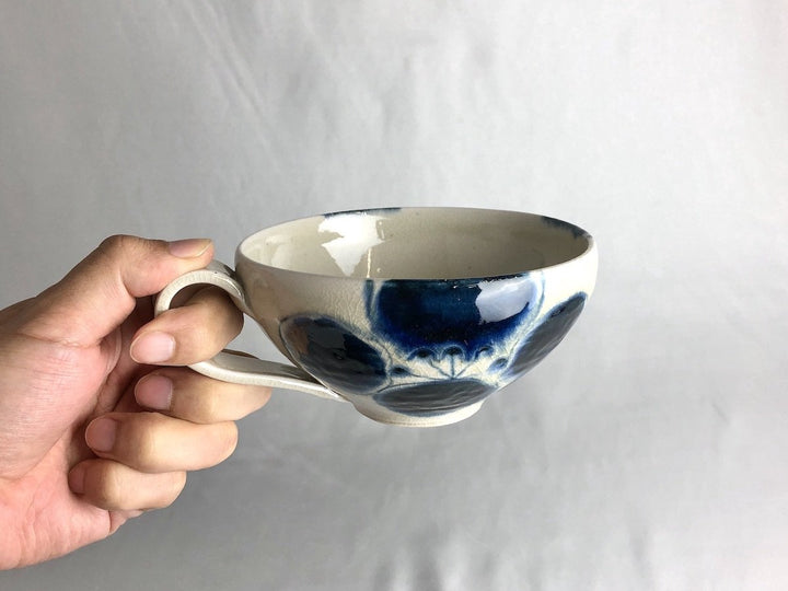Hana Camellia Soup Bowl - Crafted By Sozan Kiln