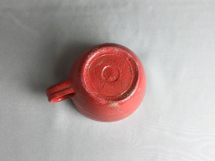 Painted Slip Mug Red - Crafted By Takuya Ohara
