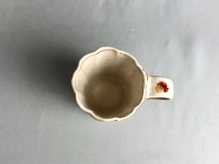 Red Flower Mug - Crafted By Noritomo Suzuki
