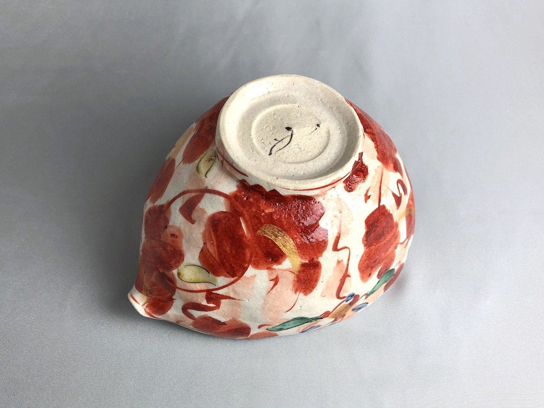 Red Picture side dish Bowl - Crafted By Noritomo Suzuki