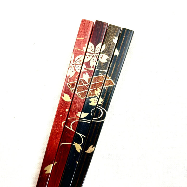 “Cherry Blossoms and Raft — Kōdaiji Maki-e” Companion Chopsticks