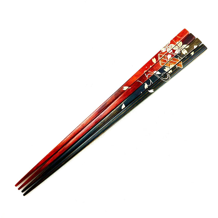 “Cherry Blossoms and Raft — Kōdaiji Maki-e” Companion Chopsticks