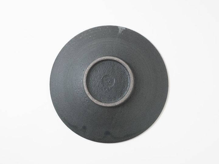 Rim Plate, Medium, Green — Hand-Glazed Japanese Pottery by Masanori Yamamoto