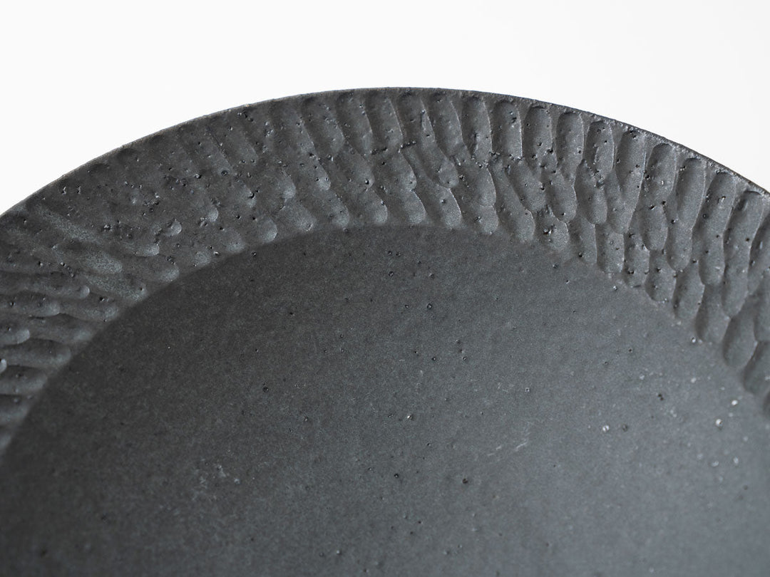 Rim Plate, Medium, Green — Hand-Glazed Japanese Pottery by Masanori Yamamoto