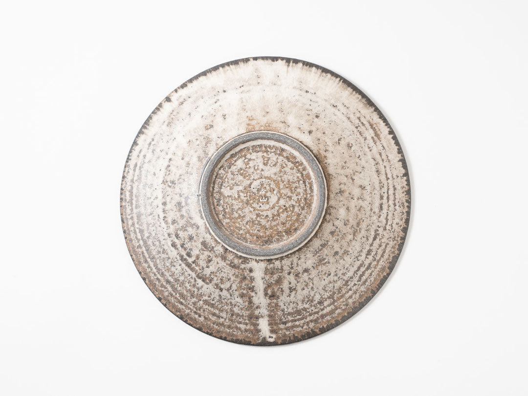 Rim Plate, Medium, White — Hand-Glazed Japanese Pottery by Masanori Yamamoto