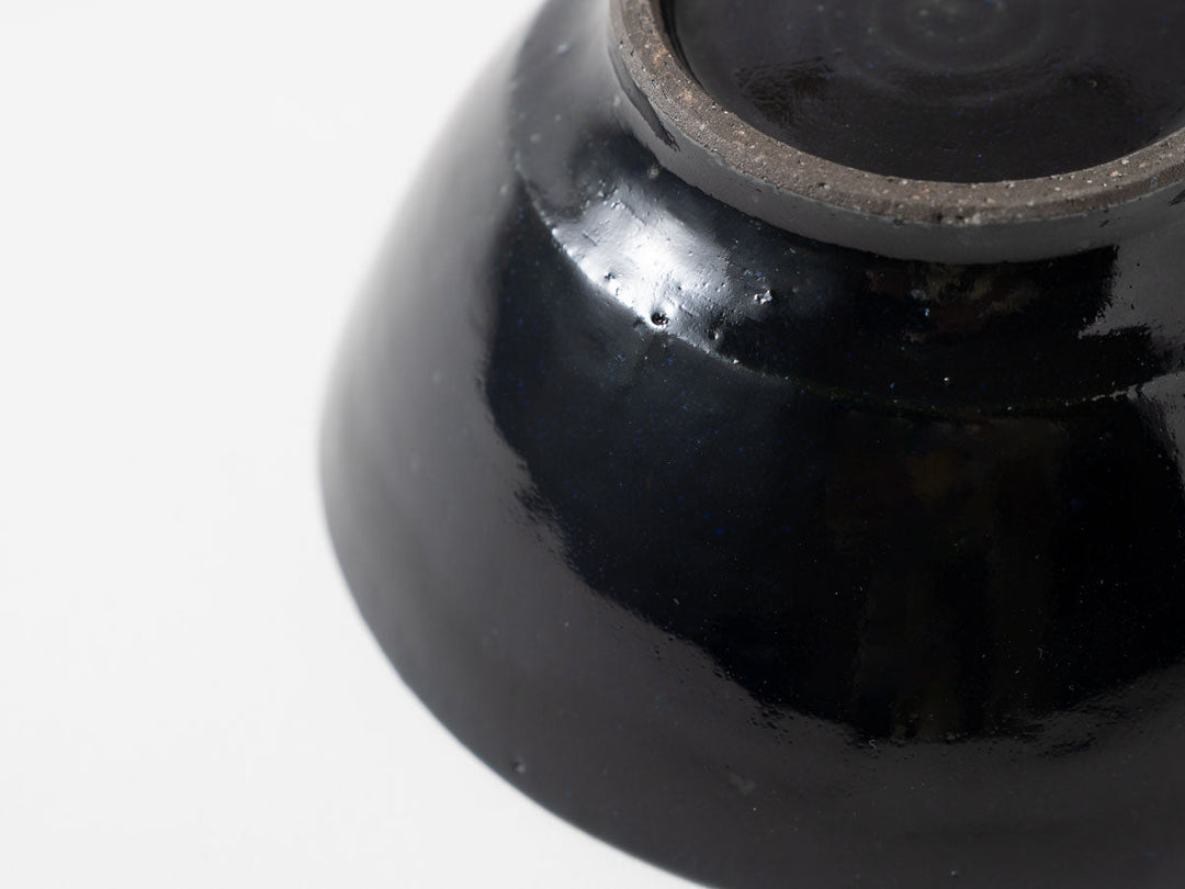 Ruri Glaze Donburi Bowl - Crafted By Hitoshi Kato