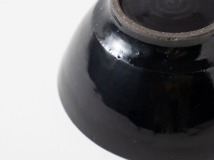 Ruri Glaze Donburi Bowl - Crafted By Hitoshi Kato