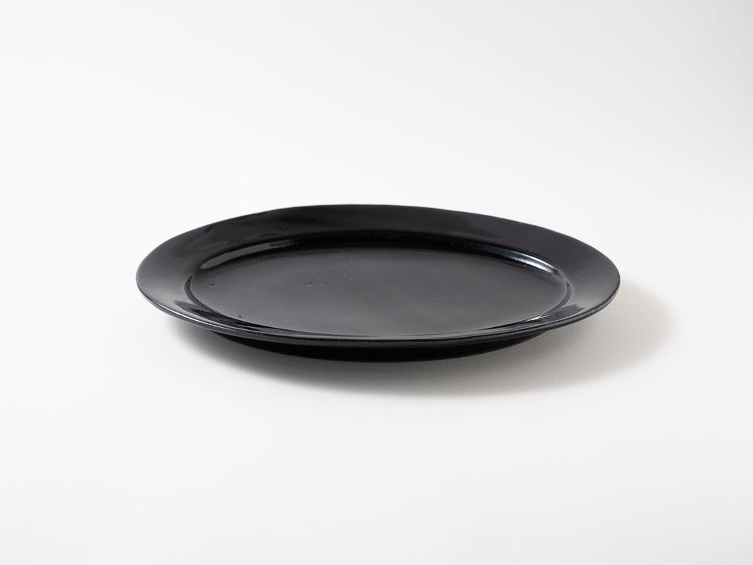Ruri Glaze Oval Plate (Large) - Crafted By Hitoshi Kato