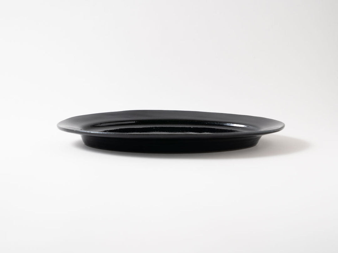 Ruri Glaze Oval Plate (Large) - Crafted By Hitoshi Kato