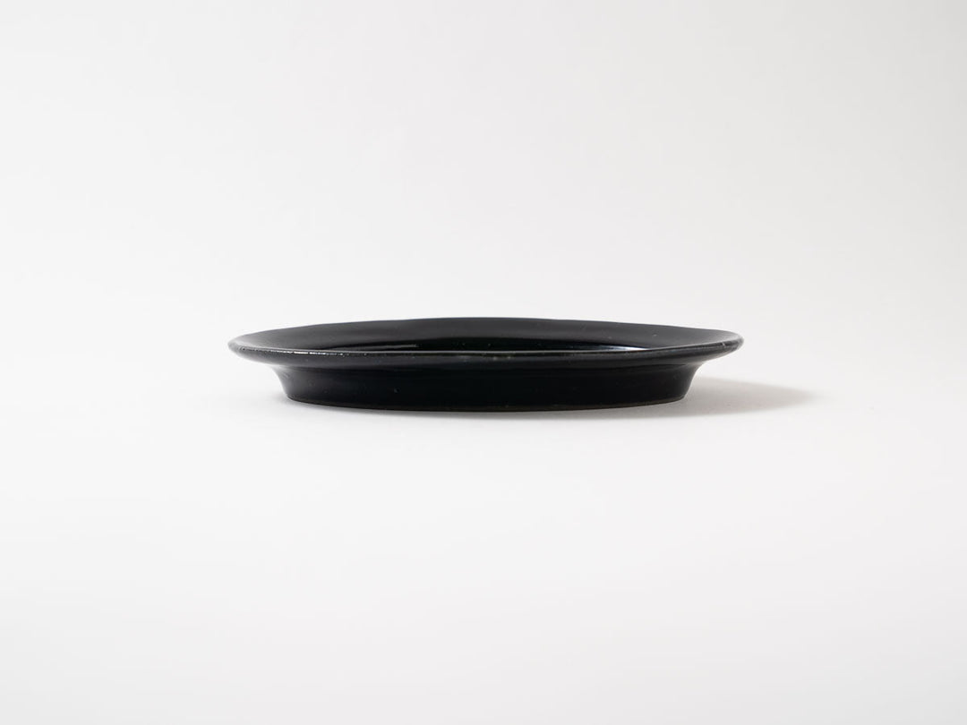 Ruri Glaze Oval Plate (Small) - Crafted By Hitoshi Kato
