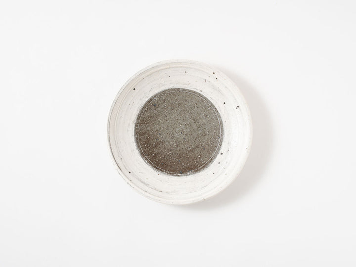 Brush Pattern Plate (17cm) - Crafted By Hitoshi Kato