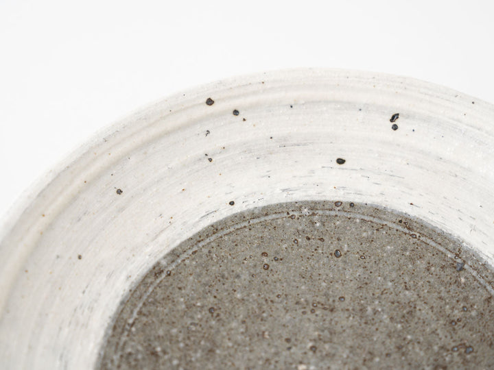 Brush Pattern Plate (17cm) - Crafted By Hitoshi Kato