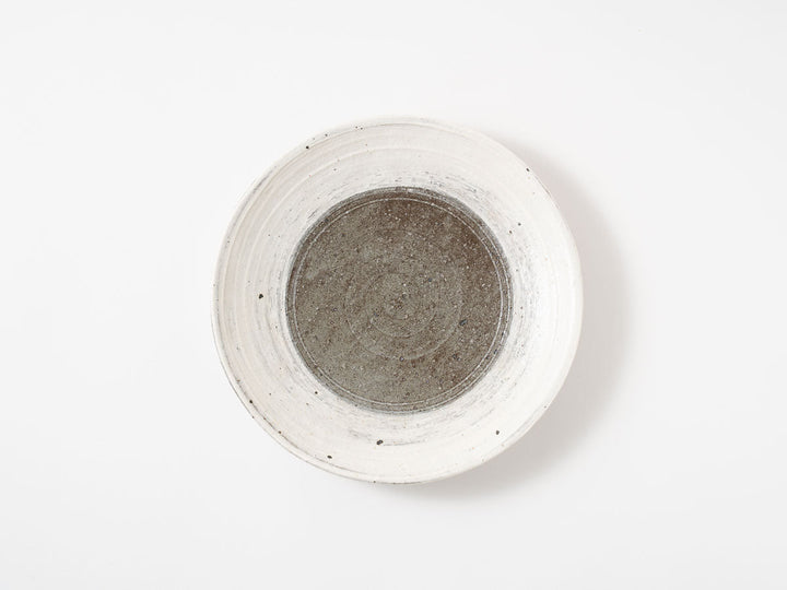 Brush Pattern Plate (20cm) - Crafted By Hitoshi Kato