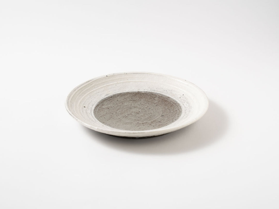 Brush Pattern Plate (20cm) - Crafted By Hitoshi Kato