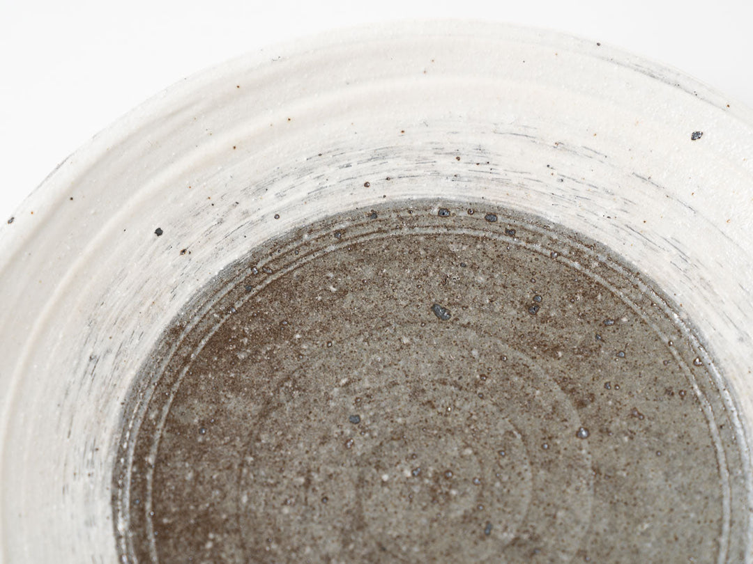 Brush Pattern Plate (20cm) - Crafted By Hitoshi Kato