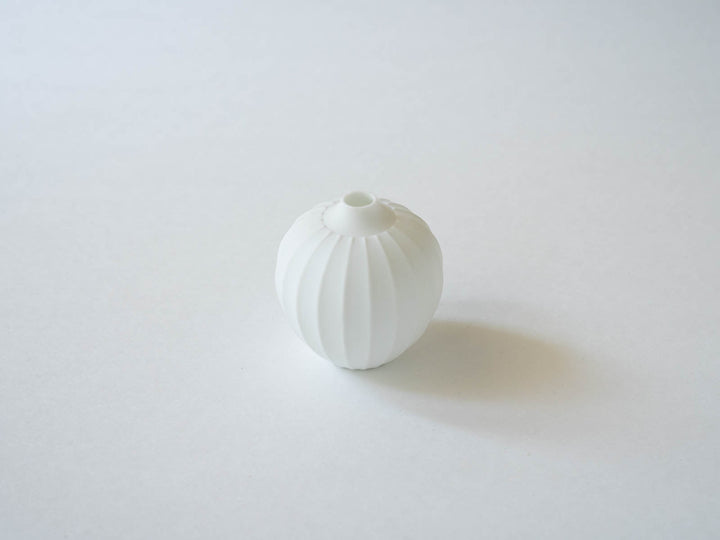Single Flower Vase Carved - Crafted By Yamahira Kiln