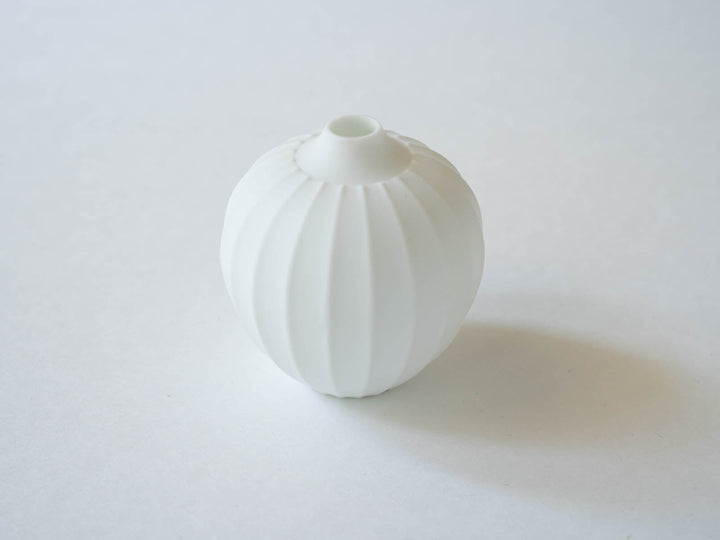 Single Flower Vase Carved - Crafted By Yamahira Kiln