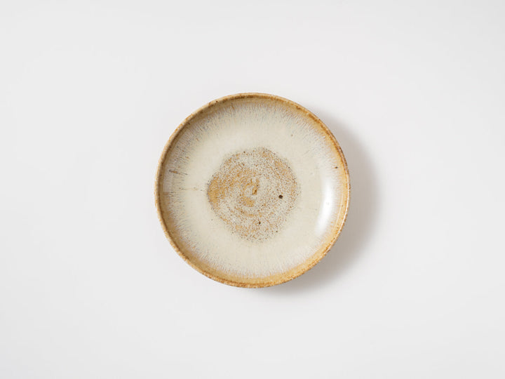 Straw Ash Crystal Glazed 5-Sun Bowl