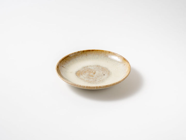 Straw Ash Crystal Glazed 5-Sun Bowl